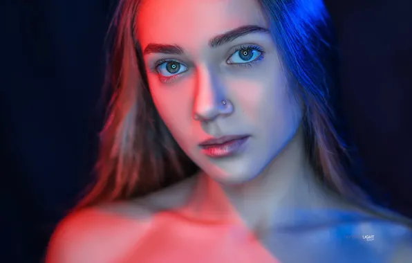 Picture girl, portrait, Alexander Drobkov-Light, Angelica Zavarzin