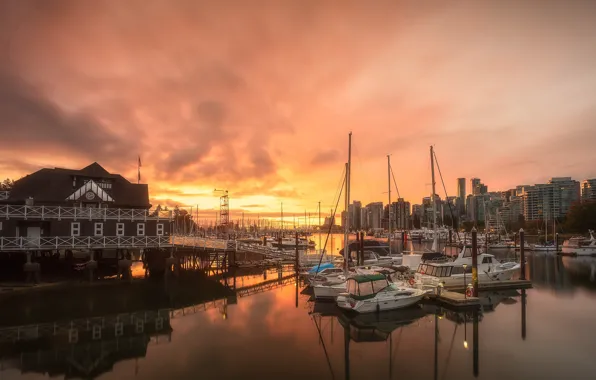 Picture Canada, Vancouver, Yacht Club