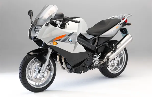 Picture BMW, motorcycle, grey background, F 800, BMW F 800 ST