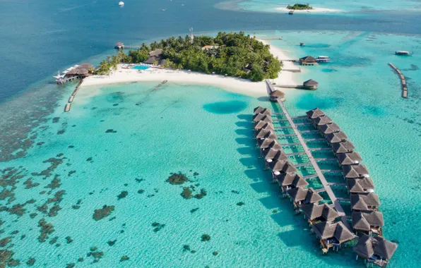Picture Islands, the ocean, resort, Laguna, Maldives, A Kuoni Hotel, Maafushivaru Maldives