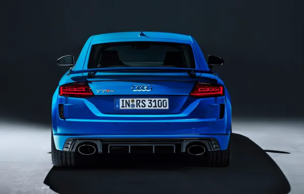 Picture Audi, rear view, Coupe, TT RS, 2019