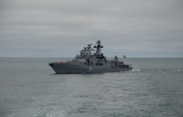 Picture ship, large, anti-submarine, Severomorsk, project 1155