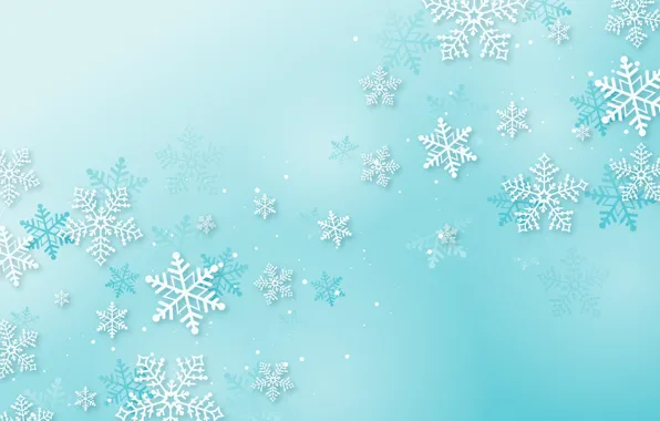 Picture snowflakes, background, christmas, blue, winter, background, snowflakes