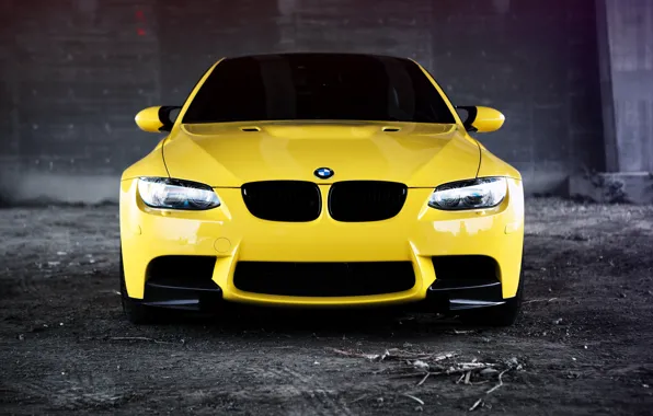 Picture BMW, E92, M3, Front view