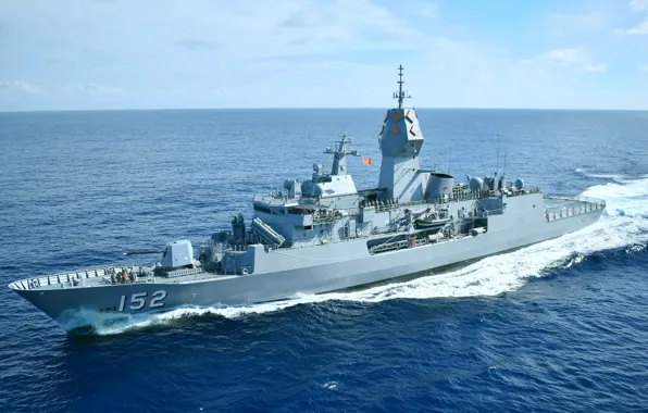 Picture Australia, frigate, HMAS Warra Munga