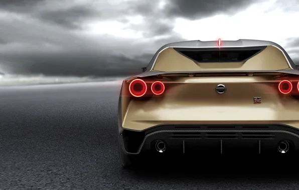 Picture Concept, Nissan, rear view, 2018, ItalDesign, GT-R50