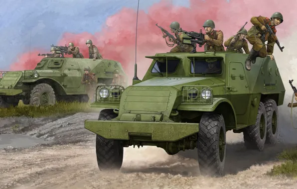 Picture USSR, Vincent Wai, Soviet armoured personnel carrier, the Soviet army, BTR-152В1