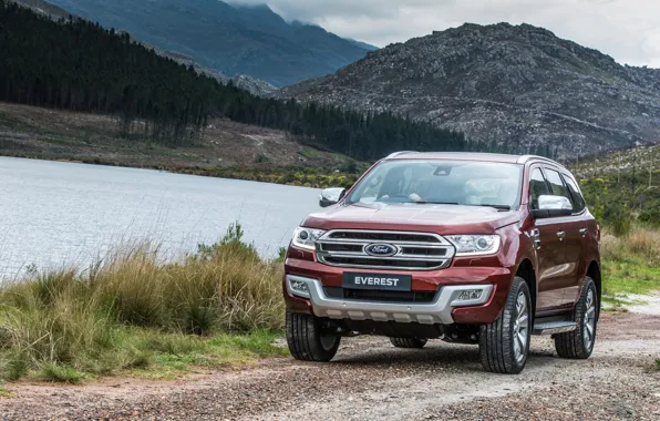 Picture Ford, Everest, Limited, 4WD, 2015, the pond