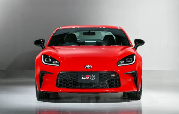 Picture Toyota, front view, sports car, 2022, Toyota GR 86