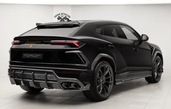 Picture Lamborghini, rear view, 2018, Ball Wed, Urus