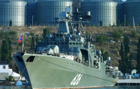 Picture ship, Sevastopol, project 1155, Vice Admiral Kulakov, large anti-submarine