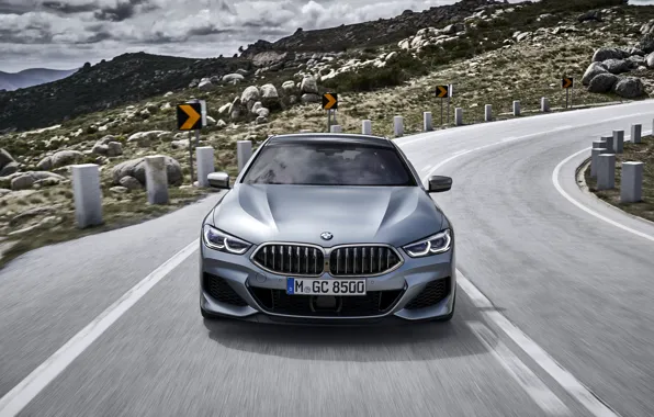 Picture the descent, coupe, the hood, BMW, Gran Coupe, 8-Series, 2019, the four-door coupe, Eight, G16, …
