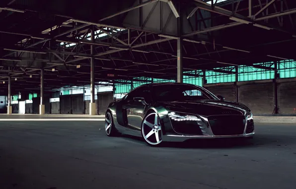 Picture coupe, Audi R8, sports car, mid-engined all-wheel drive