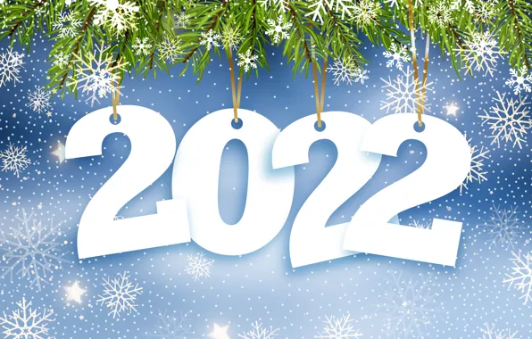 Picture winter, snowflakes, background, figures, New year, new year, happy, winter, snow, snowflakes, decoration, figures, 2022