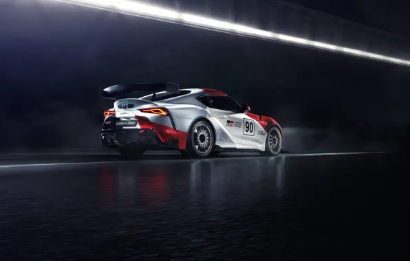 Picture machine, light, lights, coupe, concept, lights, sports car, Toyota, GT4, GR Above