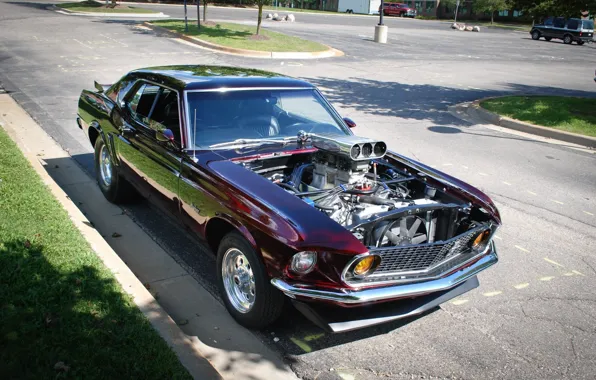 Picture Ford Mustang, Tuning, Muscle car, Vehicle