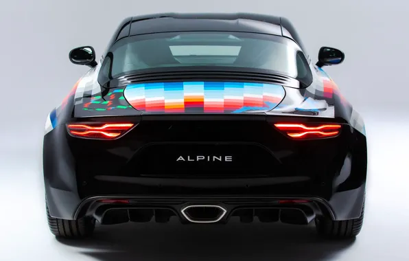 Picture exterior, 2021, Alpine A110, Alpine A110 x Felipe Pantone, Felipe Pantone