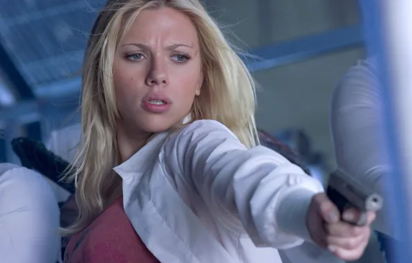 Picture girl, Island, actress, Scarlett Johansson, The Island, the arms