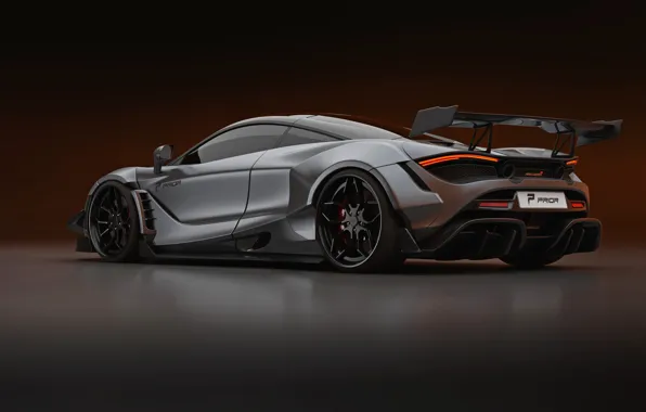 Picture McLaren, Prior Design, 2020, 720S, diffuser, widebody kit