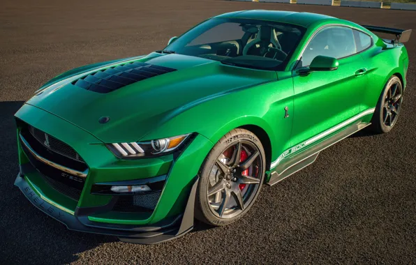 Picture Mustang, Ford, Shelby, GT500, 2020, Green Hornet, EXP 500