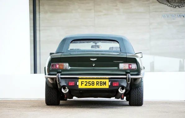 Picture Classic, rear view, Aston Martin V8 Vantage Volante, Britanski