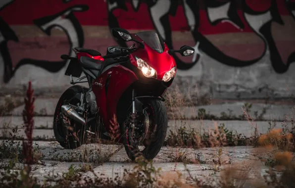 Picture Red, Honda, CBR1000RR, Motoycle