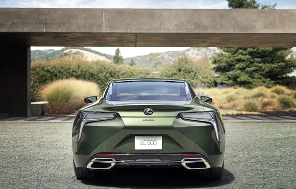 Picture Lexus, rear view, Limited Edition, LC 500, 2019