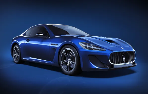 Picture Maserati, Auto, Blue, Machine, Car, Art, Render, Design, Supercar, Supercar, Sports car, Sportcar, CGI, Transport …