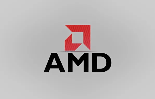 Picture red, grey, background, logo, AMD