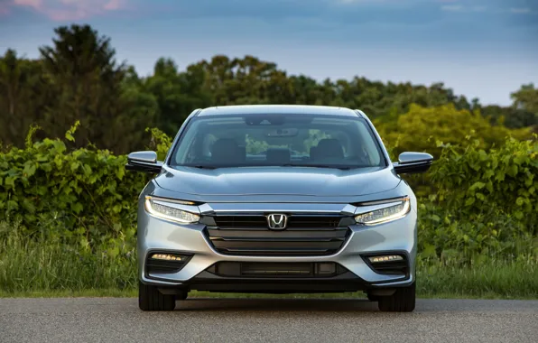 Picture before, Honda, sedan, Hybrid, Insight, hybrid, Touring, four-door, 2019