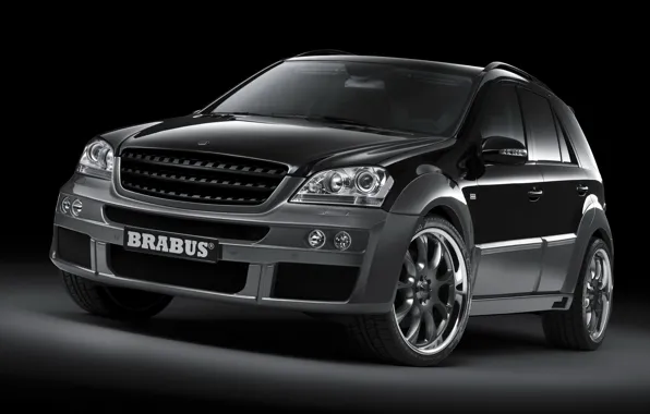 Picture Mercedes-Benz, ML63, W164, the second generation SUV M-class, Brabus Widestar