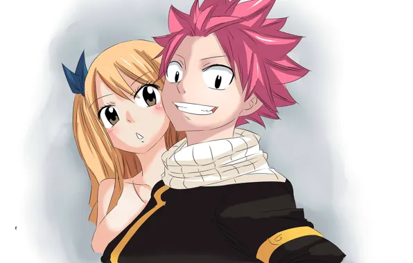 Picture pair, Fairy Tail, Lucy, Natsu Dragneel, Fairy tail