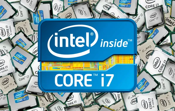 Picture CPU, processor, CPU, intel core i7