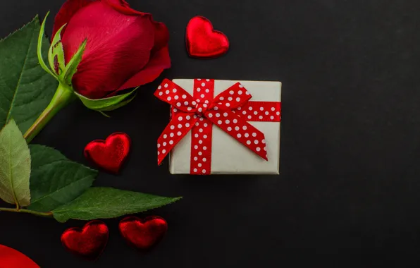 Picture gift, chocolate, roses, candy, hearts, red, red, love, flowers, romantic, hearts, chocolate, valentine's day, roses, …