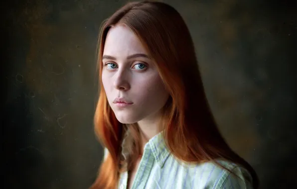 Picture portrait, sponge, redhead, Igor Kupriyanov, photo filter, Vlad Vorobiev