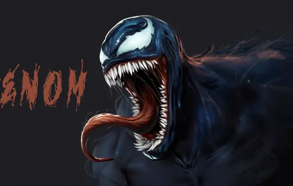 Picture Marvel, Venom, Venom, Symbiote, 1988, supervillain, Живая Бездна, Symbiotes, Паразит