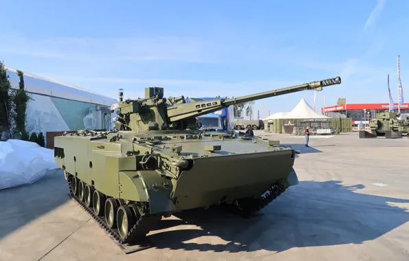 Picture armor, The Russian Army, Derivation-defense, 2С38, 57-mm automatic cannon, self-propelled anti-aircraft gun