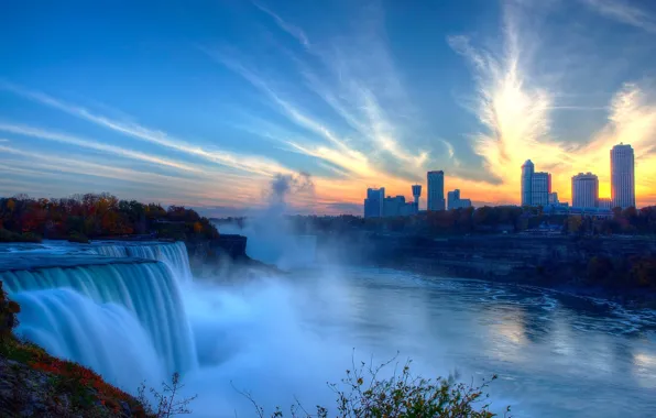 Picture Sunset, Niagara Falls, Cityscape