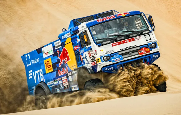 Picture Sand, Auto, Sport, Machine, Truck, Race, Master, Russia, Kamaz, Rally, Dakar, KAMAZ-master, Dakar, Rally, KAMAZ, …