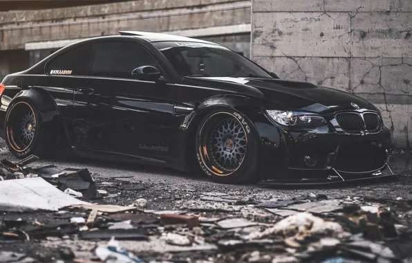 Picture BMW, coupe, E92, Wide Body, Liberty Walk, 3-Series, Pandem