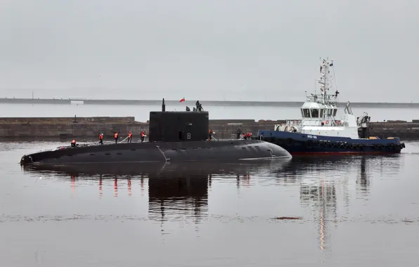 Picture boat, underwater, diesel, Petropavlovsk-Kamchatsky