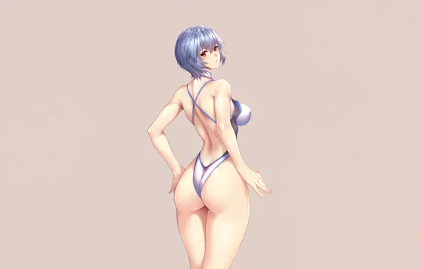 Picture girl, sexy, ass, boobs, anime, beautiful, pretty, erotic, swimsuit, butt, breasts, attractive, handsome, purple hair, …