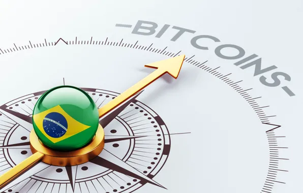Picture arrow, index, Brazil, bitcoins, brazilia