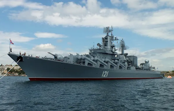 Picture Moscow, cruiser, Sevastopol, the project 1164, Atlant