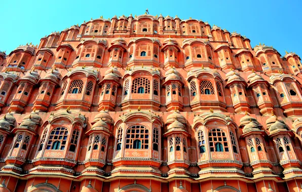 Picture the city, India, India, Jaipur, city Palace, Hawa Maha, palace in Jaipur