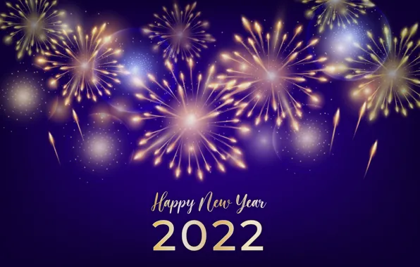 Picture background, salute, figures, New year, purple, new year, happy, fireworks, purple, decoration, figures, sparkling, 2022