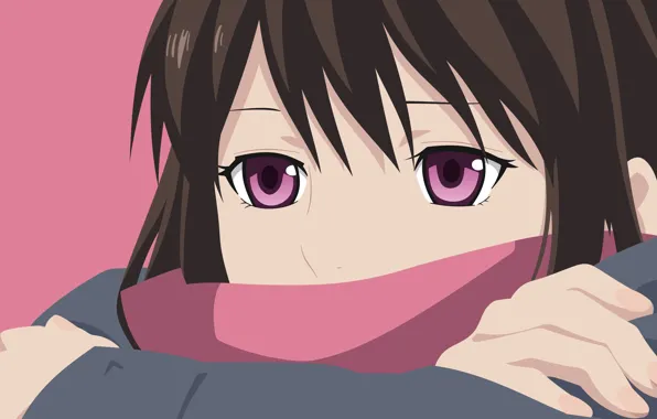 Picture look, girl, Of inori, A Homeless God, Noragami