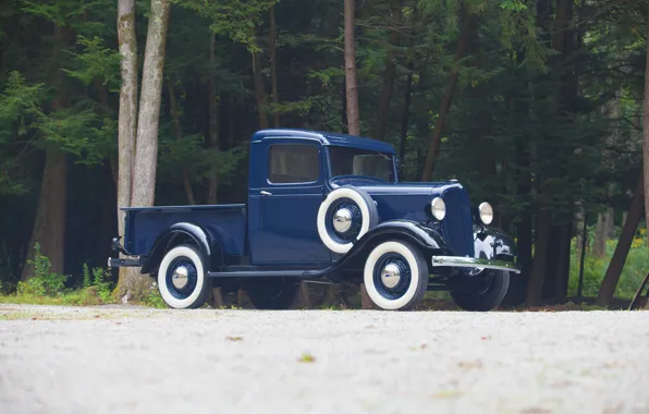 Picture 1934, classic car, Chevrolet Master Closed Cab Pickup Truck
