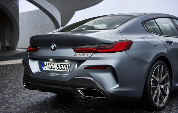 Picture coupe, ass, BMW, Gran Coupe, feed, 8-Series, 2019, the four-door coupe, Eight, G16
