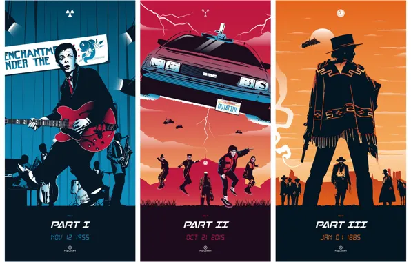 Picture Back to the future, Art, Back to the Future